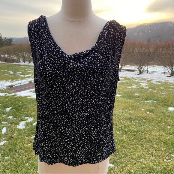 Alex Evenings Metallic Open Front Jacket with Matching Tank - Picture 9 of 14